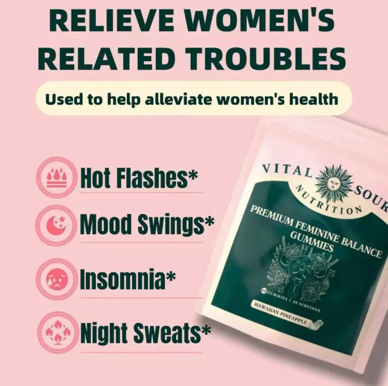 Vital Source Nutrition - Premium Feminine Balance Gummies