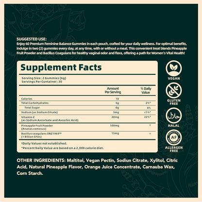 Vital Source Nutrition - Premium Feminine Balance Gummies