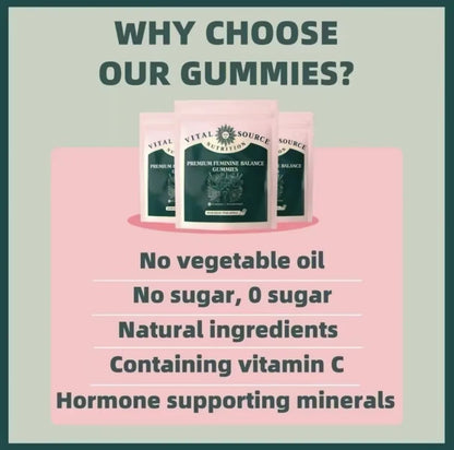 Vital Source Nutrition - Premium Feminine Balance Gummies